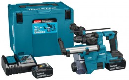 Makita DHR183RTWJ 18V LXT Brushless SDS+ Drill, 2x 5.0Ah Batteries, Charger, Dust Collection Set & MakPac Case £569.95